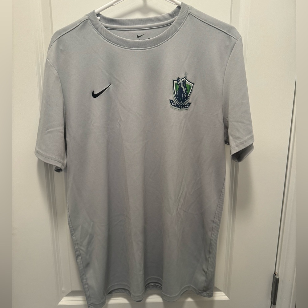Nike Dri-Fit (St.Louis Scott Gallagher) Shirt - Light Gray - Size L